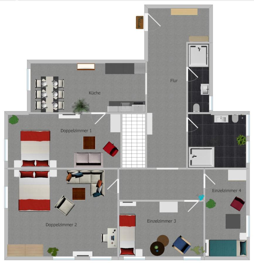 Appartement Elisabett - Elisa - 4 Schlafzimmer Und 2 Baeder, Bis 6 Personen